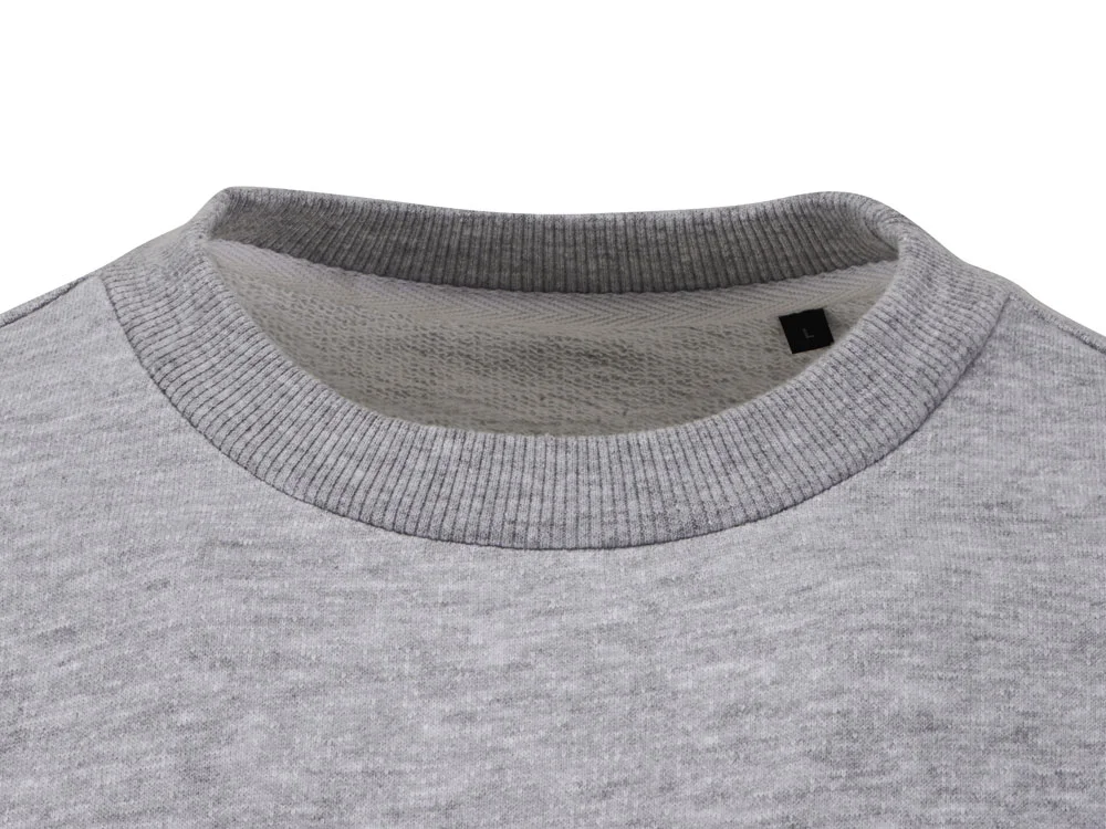 Свитшот Monaco унисекс серый меланж 3XL - фото 11