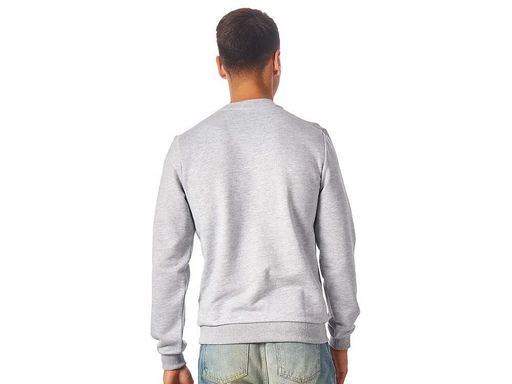Свитшот Monaco унисекс серый меланж 3XL - фото 5