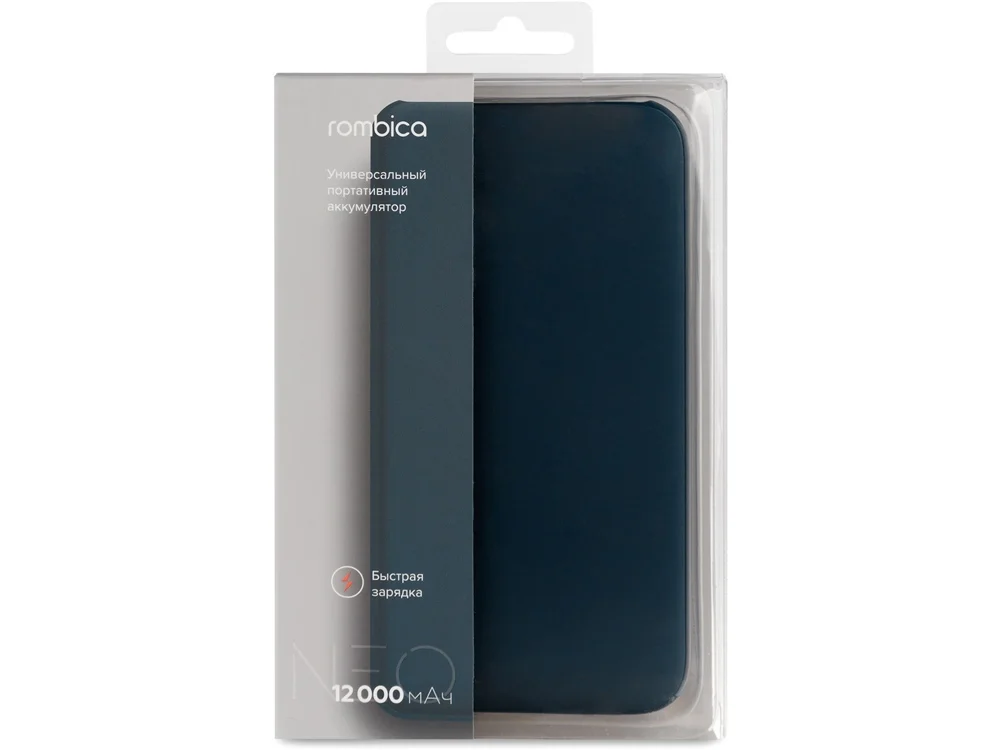 Внешний аккумулятор NEO NS120N Quick 12000 mAh темно-синий - фото 6