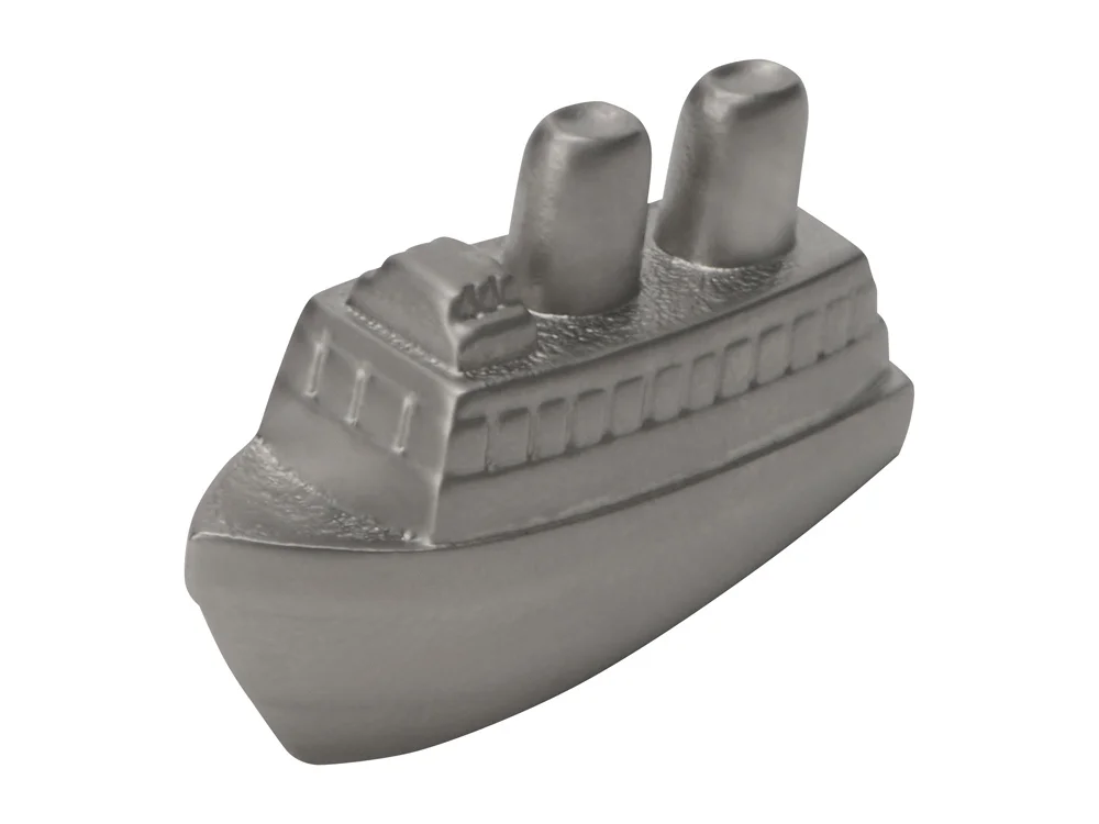 Подставка для визиток Круиз серебристый/черный - фото 3