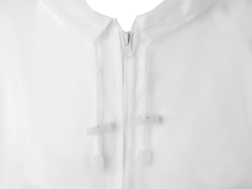 Дождевик Sunny gold с чехлом и проклеенными швами белый XS/S - фото 3