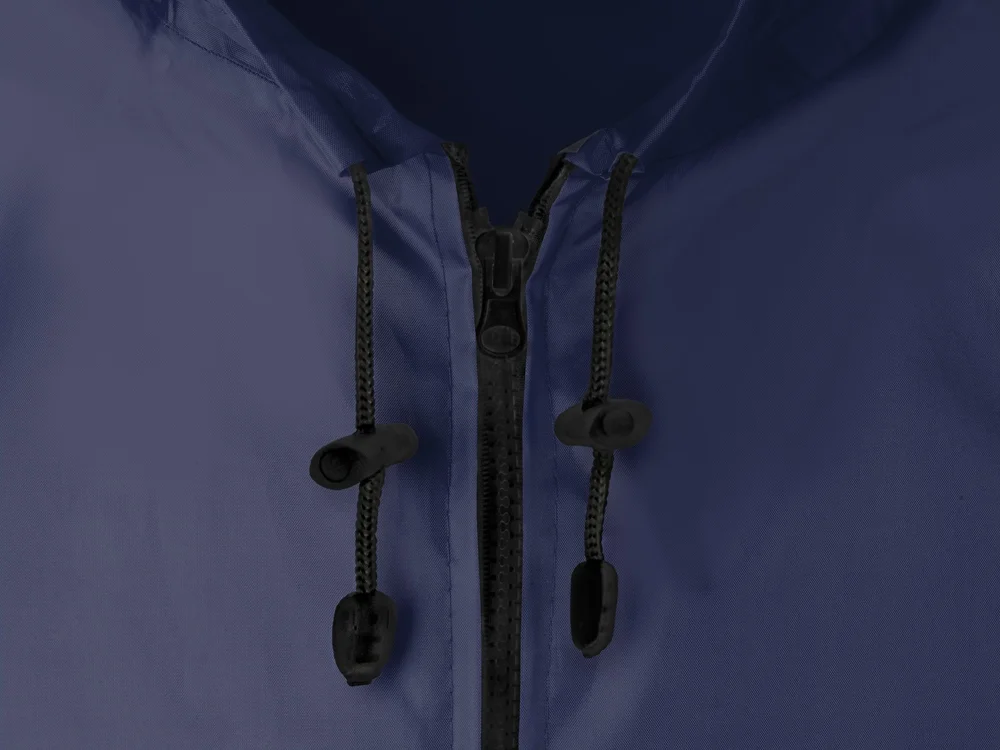 Дождевик Sunny gold с чехлом и проклеенными швами темно-синий XS/S - фото 3