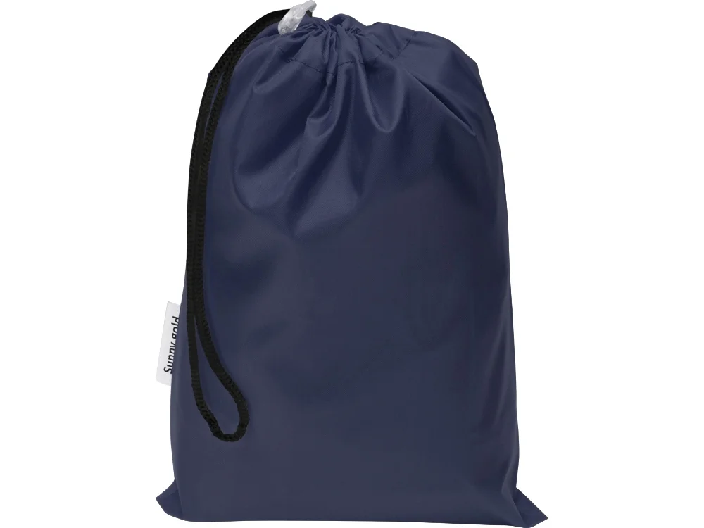 Дождевик Sunny gold с чехлом и проклеенными швами темно-синий XS/S - фото 6