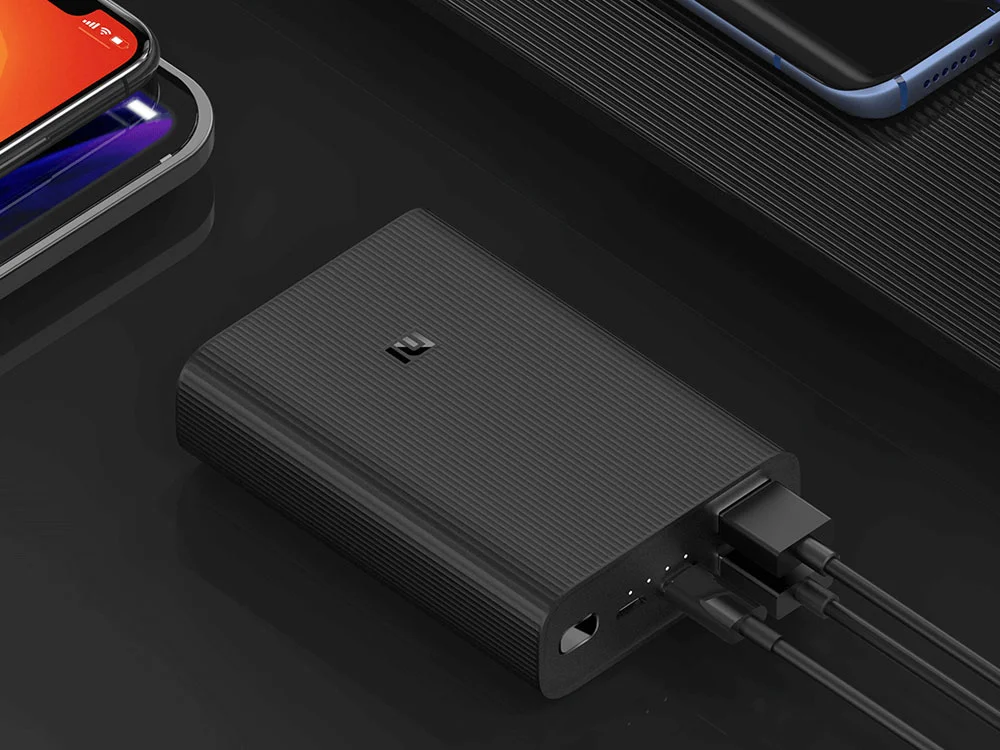 Внешний аккумулятор Mi Power Bank 3 Ultra compact 10000 мАч черный - фото 7