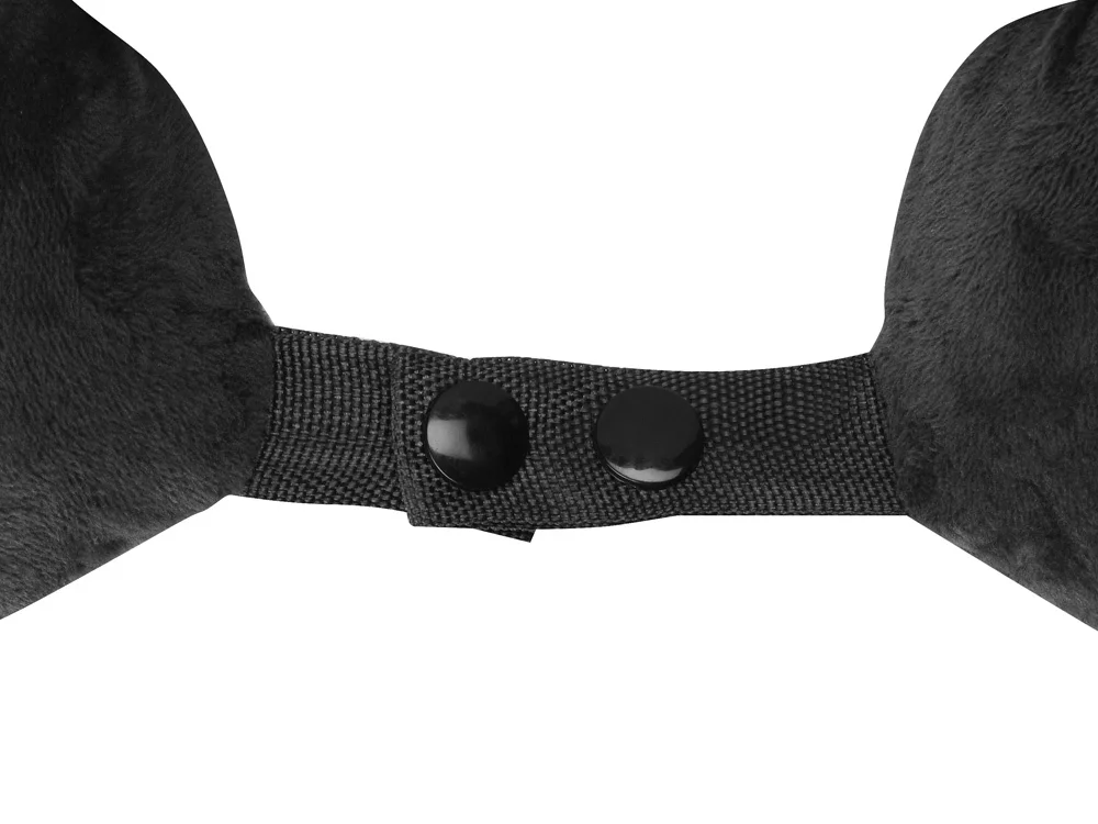 Подушка для путешествий с эффектом памяти Basic черный - фото 4