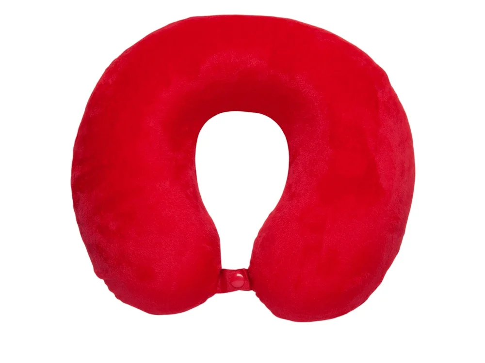 Подушка для путешествий с эффектом памяти Basic красный - фото 2