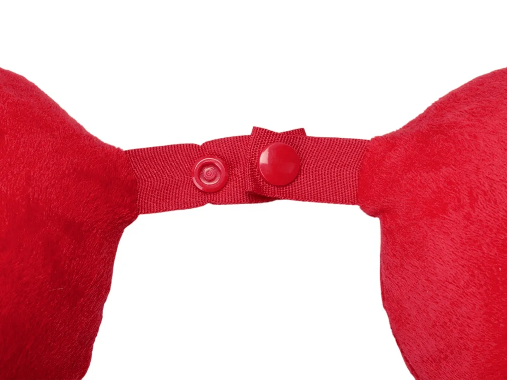 Подушка для путешествий с эффектом памяти Basic красный - фото 4