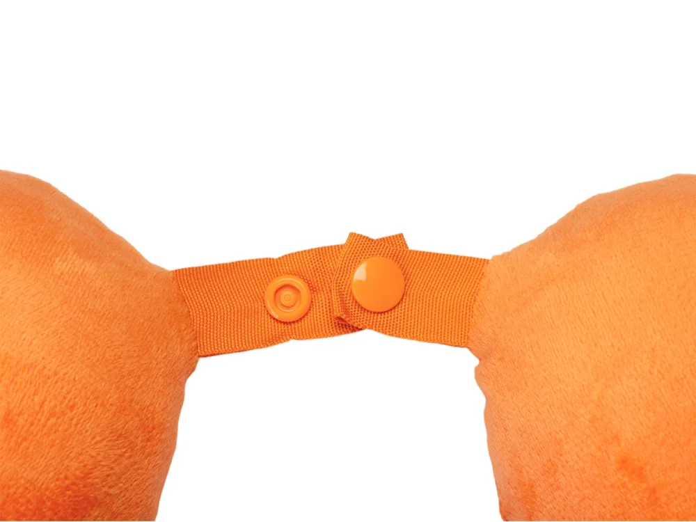 Подушка для путешествий с эффектом памяти Basic оранжевый - фото 4