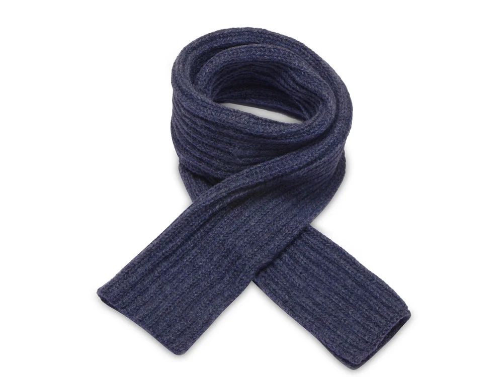 Шарф Nordend темно-синий меланж - фото 4