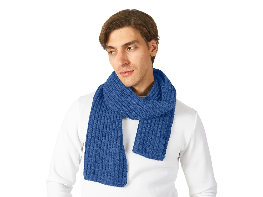 Шарф Nordend синий классический - фото 2