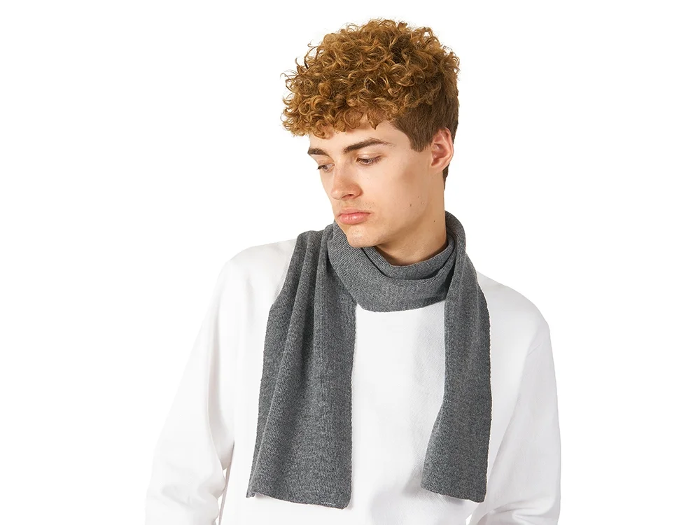 Шарф «Dunant», темно-серый меланж - фото 2