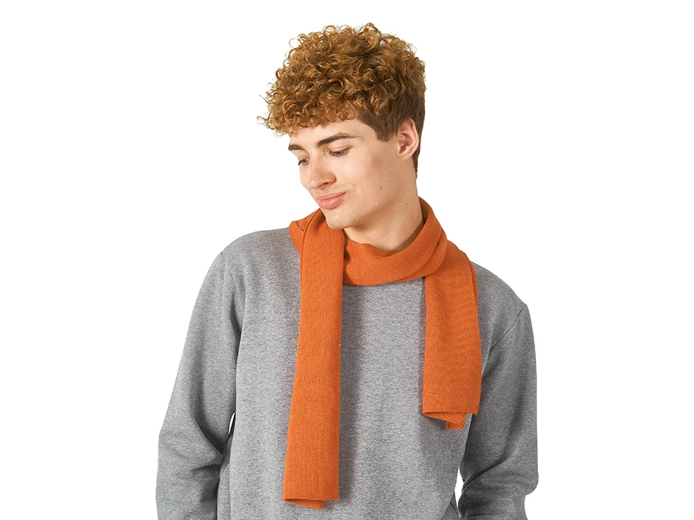 Шарф «Dunant», оранжевый - фото 2