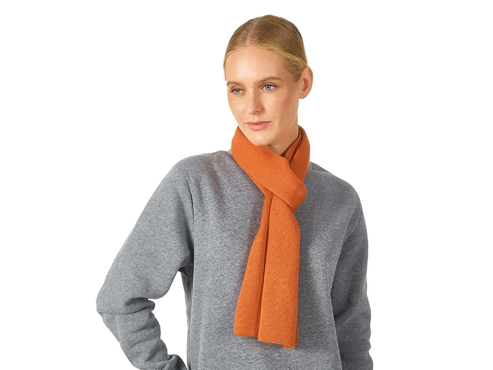 Шарф «Dunant», оранжевый - фото 3