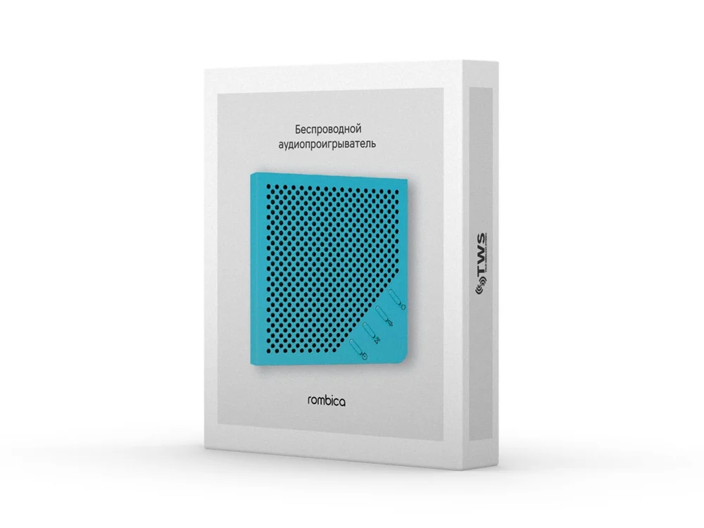 Портативная колонка Mysound Note голубой - фото 4