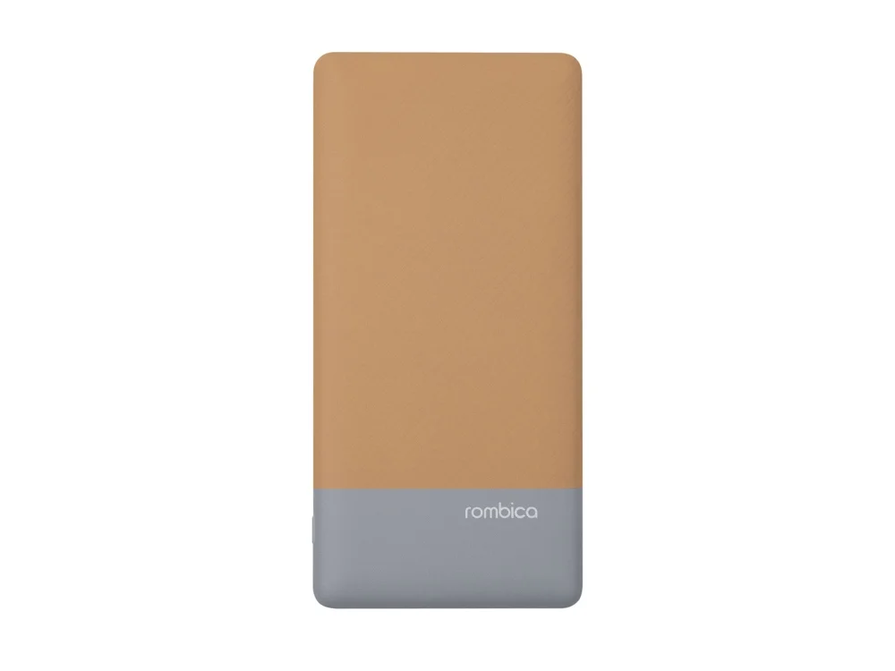 Внешний аккумулятор NEO Charge 4C 10000 mAh светло-коричневый светло-серый - фото 2