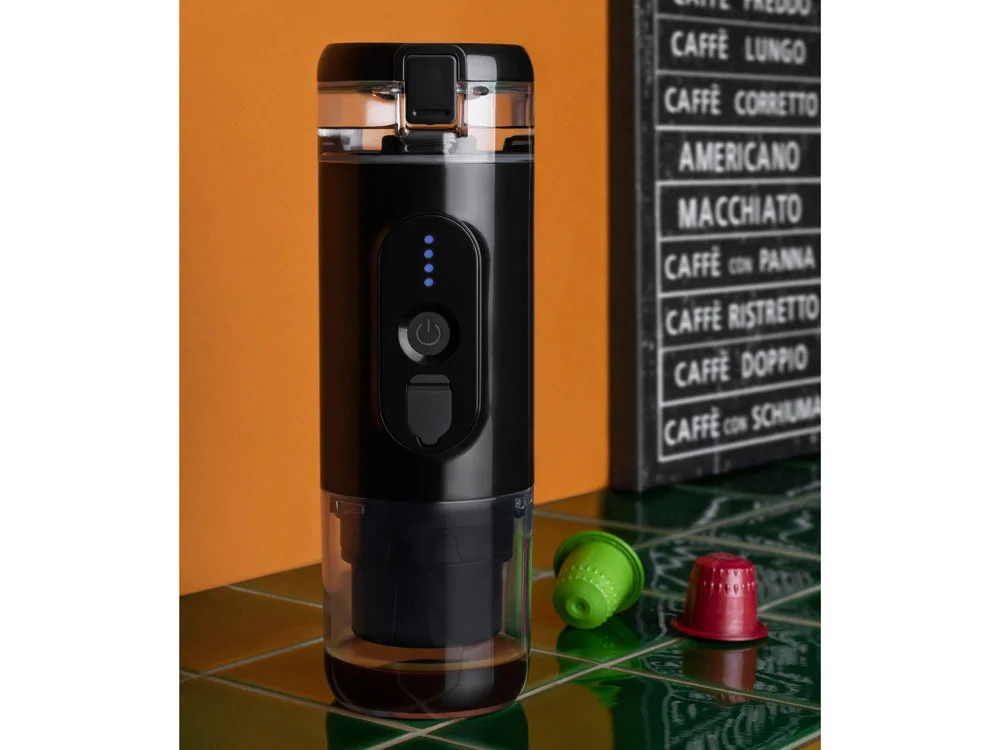 Портативная кофемашина с подогревом Barista 2 черный 60 мл - фото 9