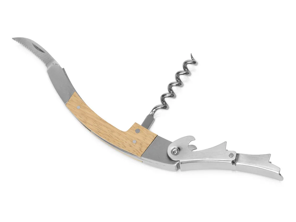 Набор аксессуаров для вина Provence натуральный/черный/серебристый - фото 4