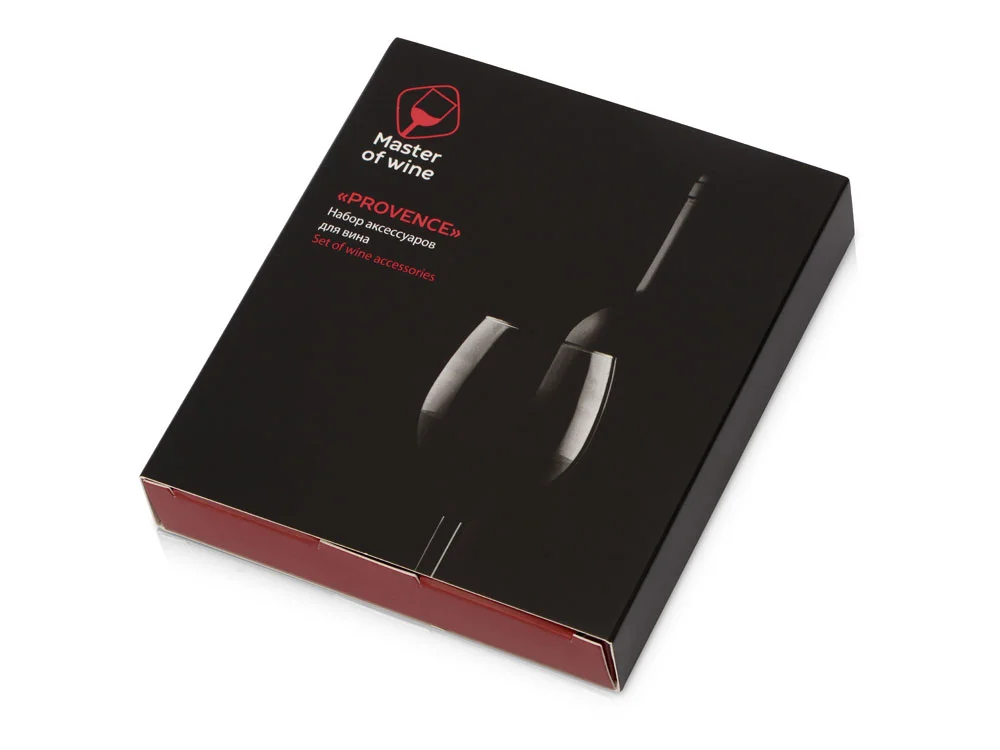 Набор аксессуаров для вина Provence натуральный/черный/серебристый - фото 6