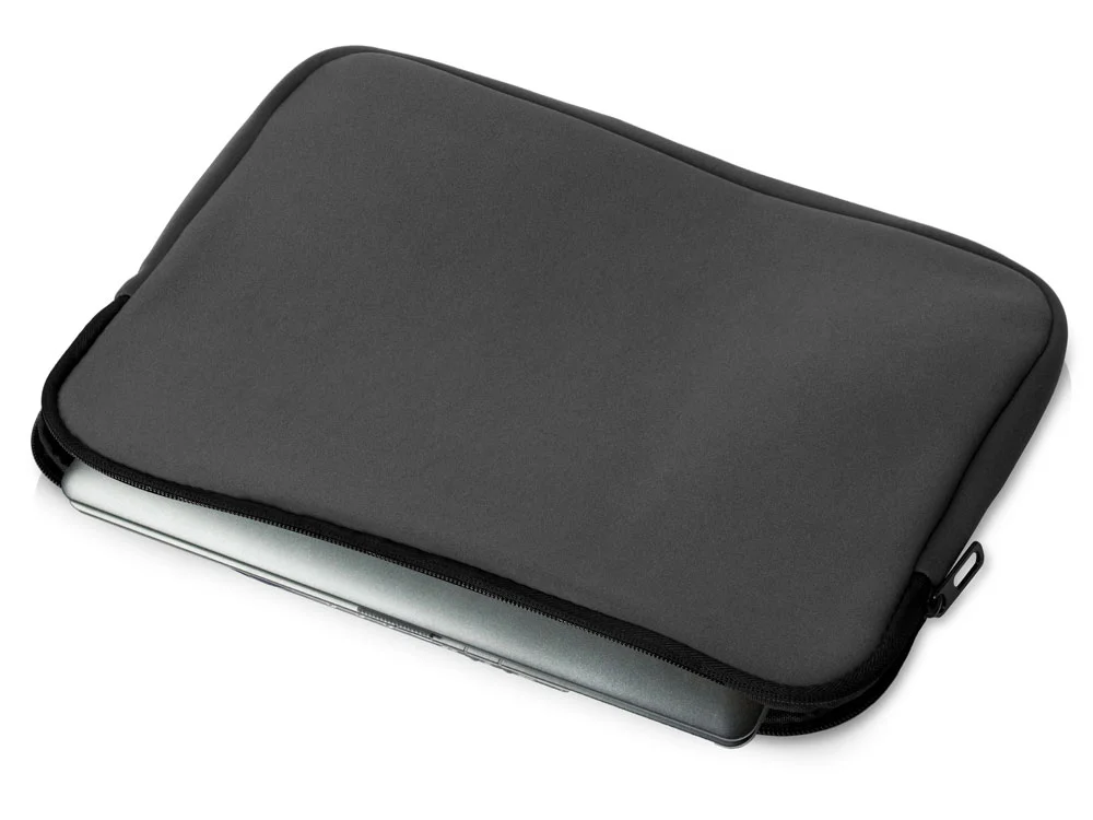 Чехол для ноутбука 15.6 из неопрена серый - фото 2
