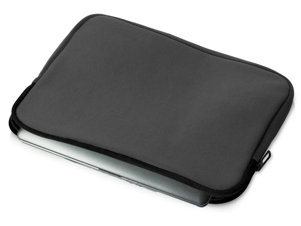 Чехол для ноутбука 13.3 из неопрена серый - фото 2