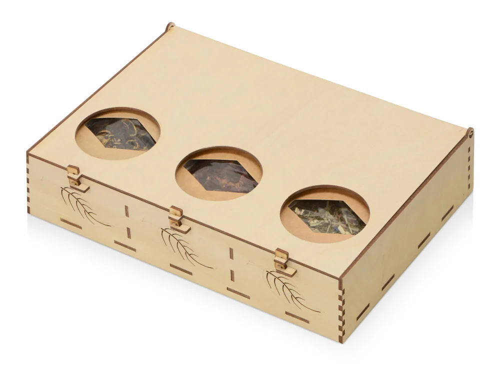 Подарочный набор «Чайный лист», натуральный - фото 2