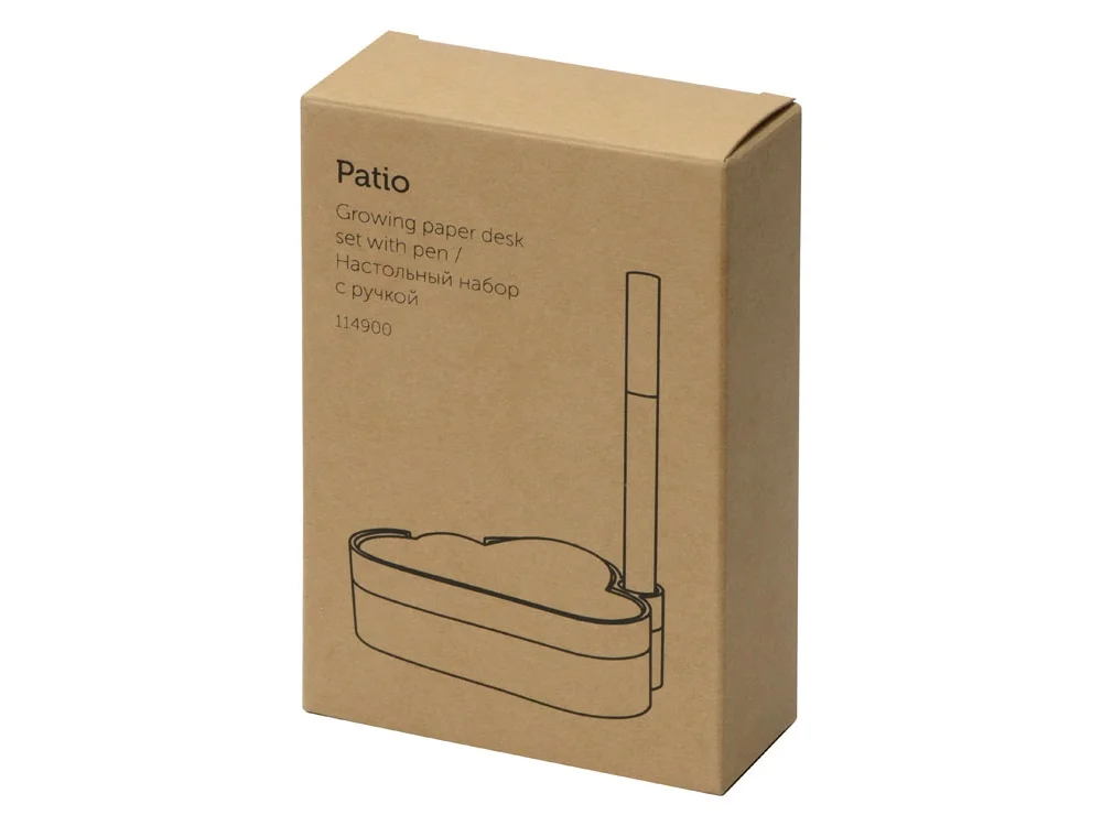 Набор для записей с семенами ромашки Patio бежевый натуральный - фото 12