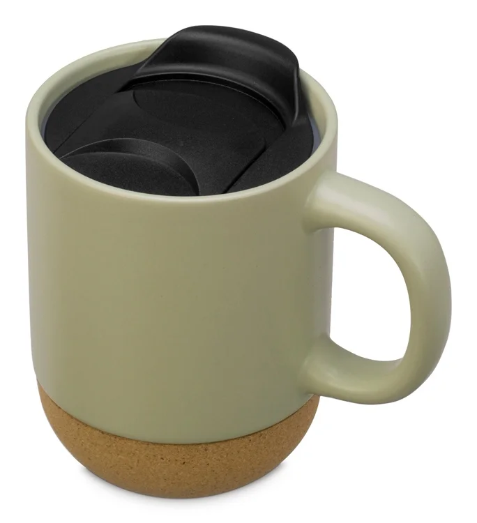Кружка с пробковым дном и крышкой Denpasar