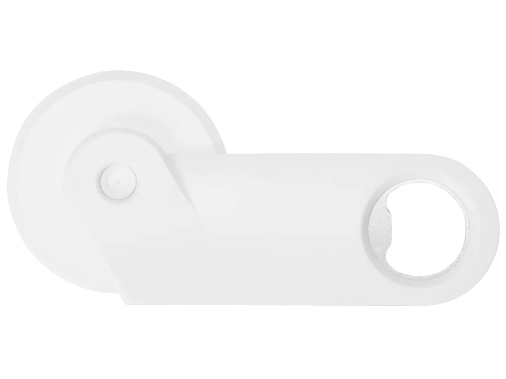 Нож для пиццы с открывалкой бутылок 4 сыра белый - фото 3