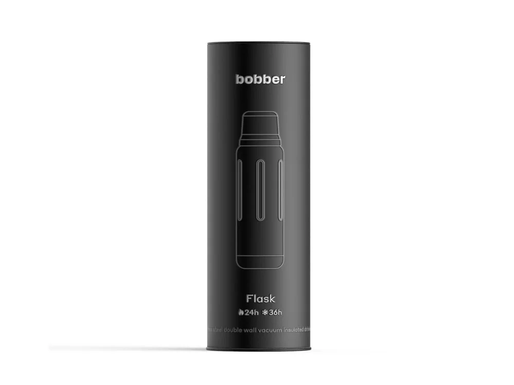 Вакуумный термос Flask 470 мл серебристый зеркальный - фото 5
