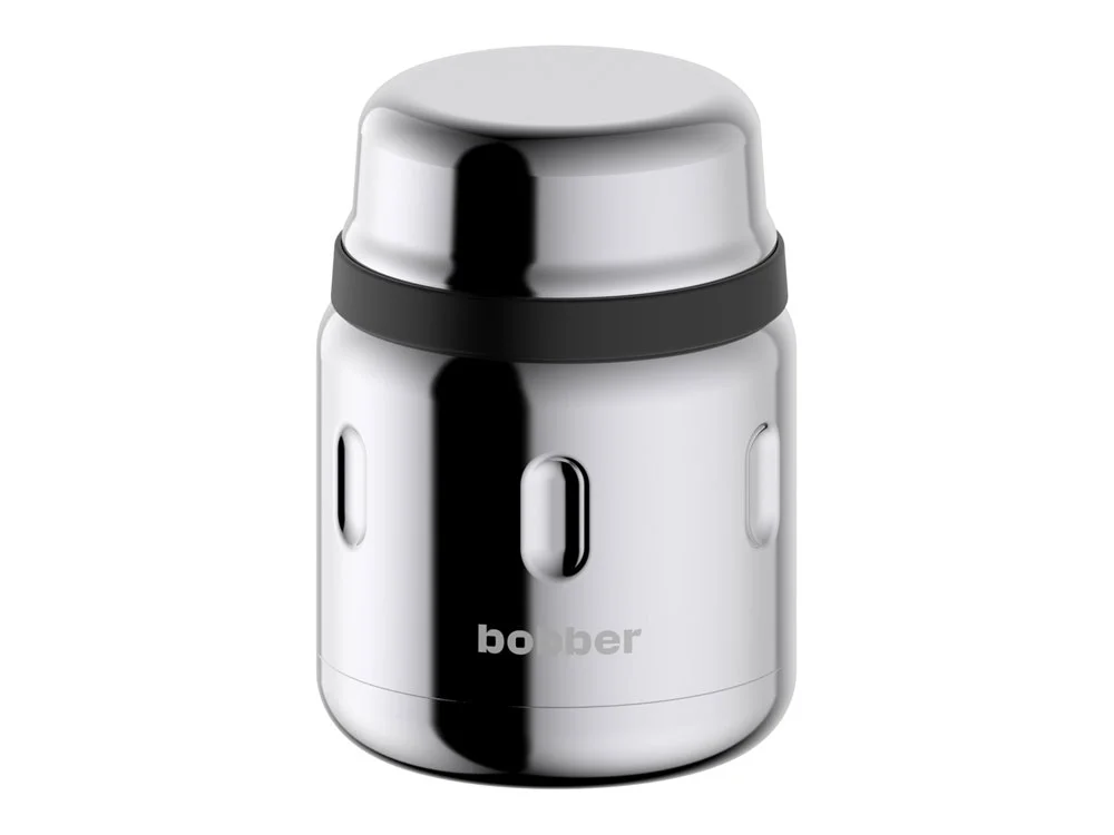 Вакуумный термос для еды «Jerrycan», 470 мл, серебристый зеркальный - фото 2