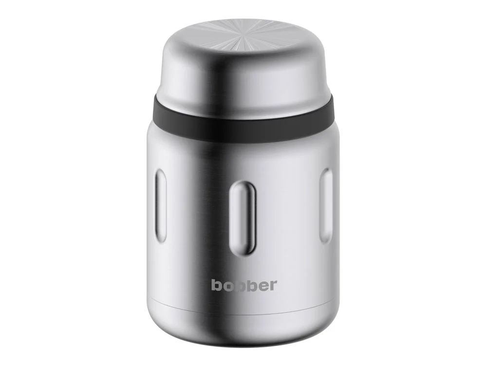 Вакуумный термос для еды Jerrycan 700 мл серебристый матовый - фото 2