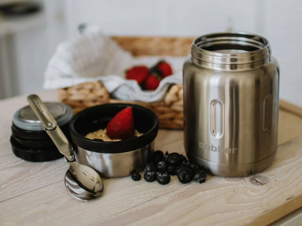 Вакуумный термос для еды Jerrycan 700 мл серебристый матовый - фото 9