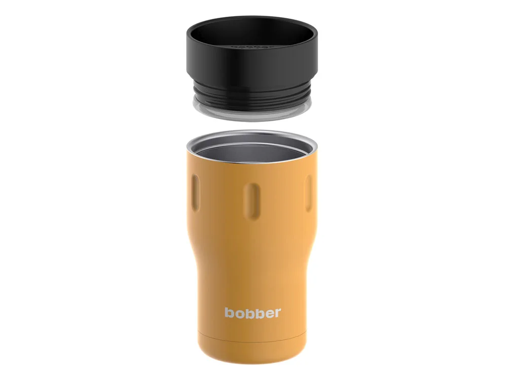 Вакуумная термокружка Tumbler 350 мл оранжевый - фото 3