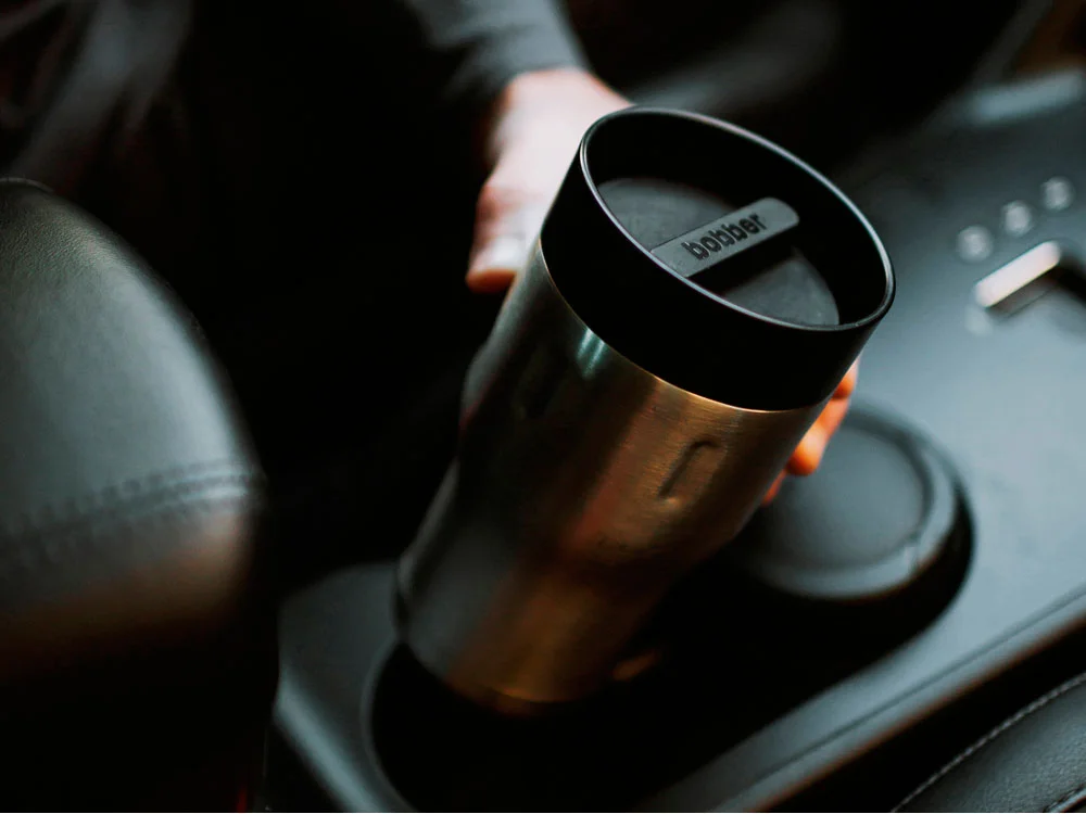 Вакуумная термокружка Tumbler 350 мл серебристый матовый - фото 8