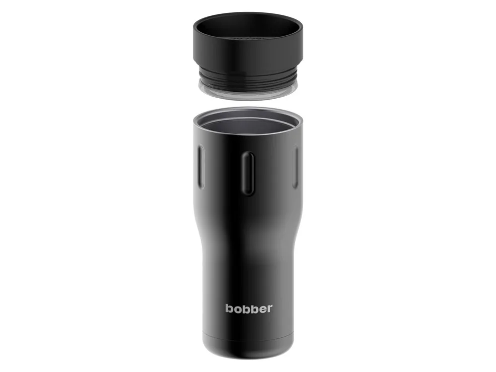 Вакуумная термокружка Tumbler 470 мл черный - фото 3