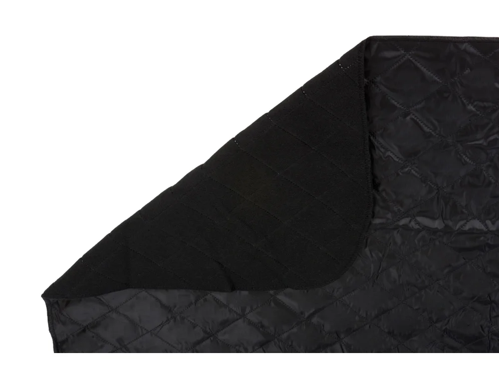 Стеганый плед для пикника «Garment», черный - фото 3