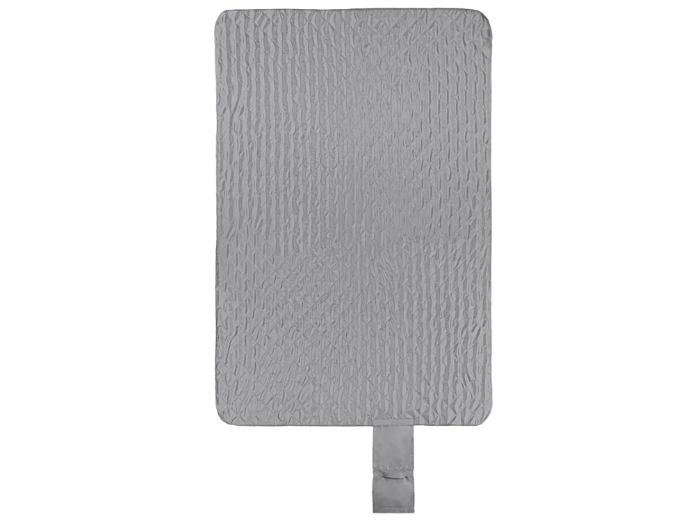 Стеганый плед для пикника Garment серый - фото 2