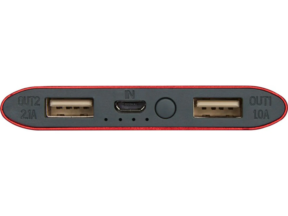 Внешний беспроводной аккумулятор Juice 8000 mAh красный - фото 6