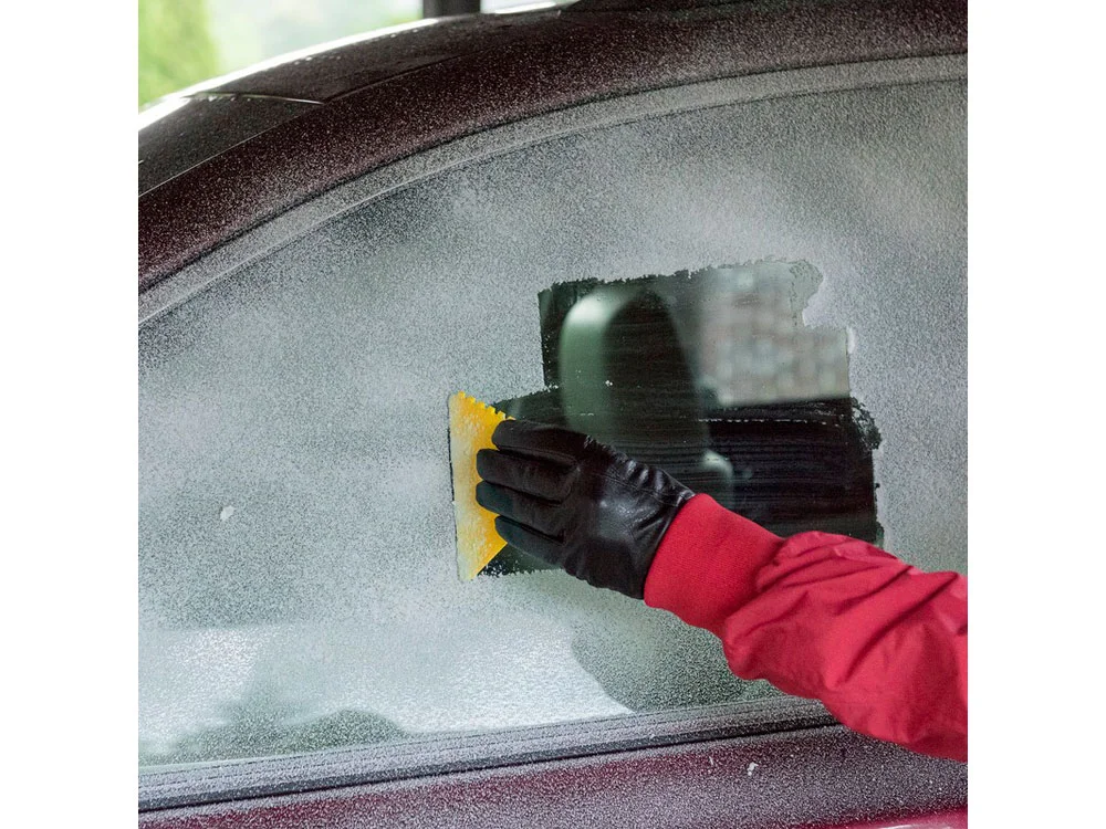 Скребок «Frosty 2.0», желтый - фото 3