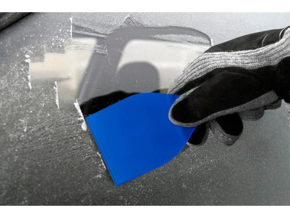 Скребок для льда «Chilly 2.0» из переработанного ПЭТ, ярко-синий - фото 3