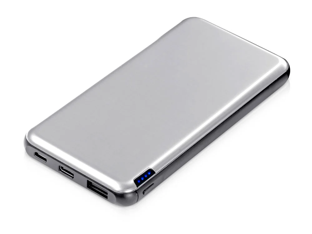 Внешний аккумулятор Forge v.2 10000 mAh серебристый - фото 1