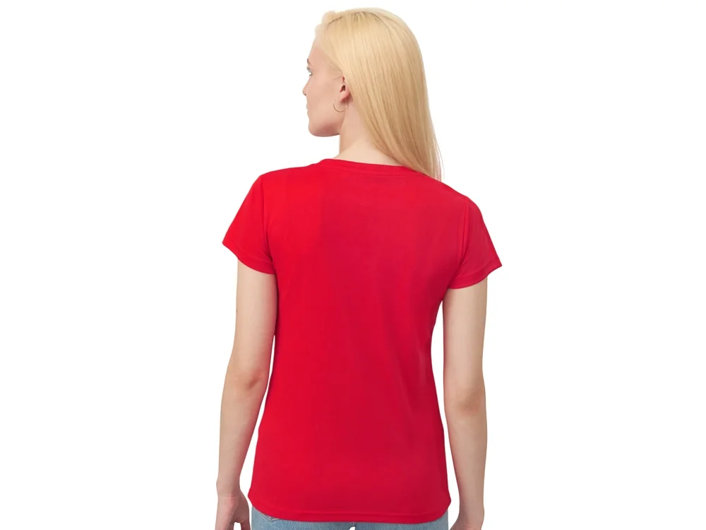 Футболка спортивная «Verona» женская, красный, L - фото 3