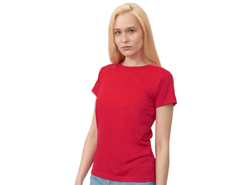Футболка спортивная «Verona» женская, красный, S - фото 2