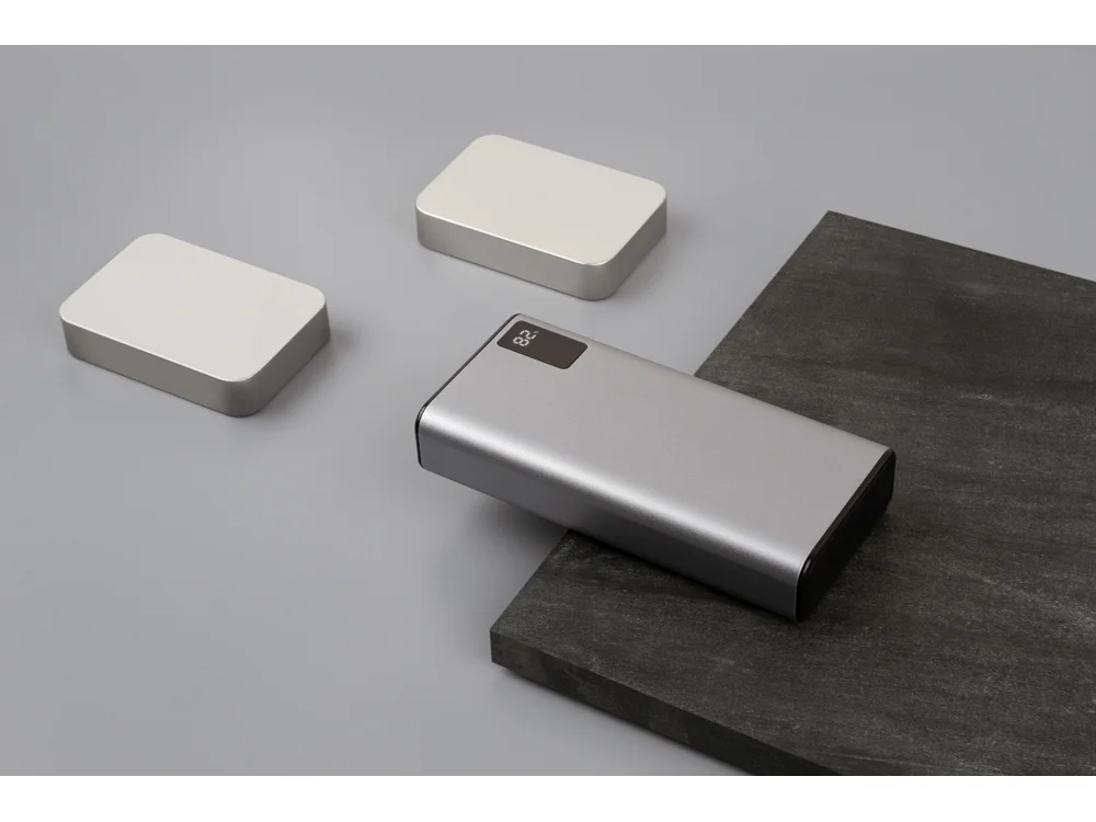 Внешний аккумулятор NEO Journey c быстрой зарядкой 20000 mAh серебристый черный - фото 5
