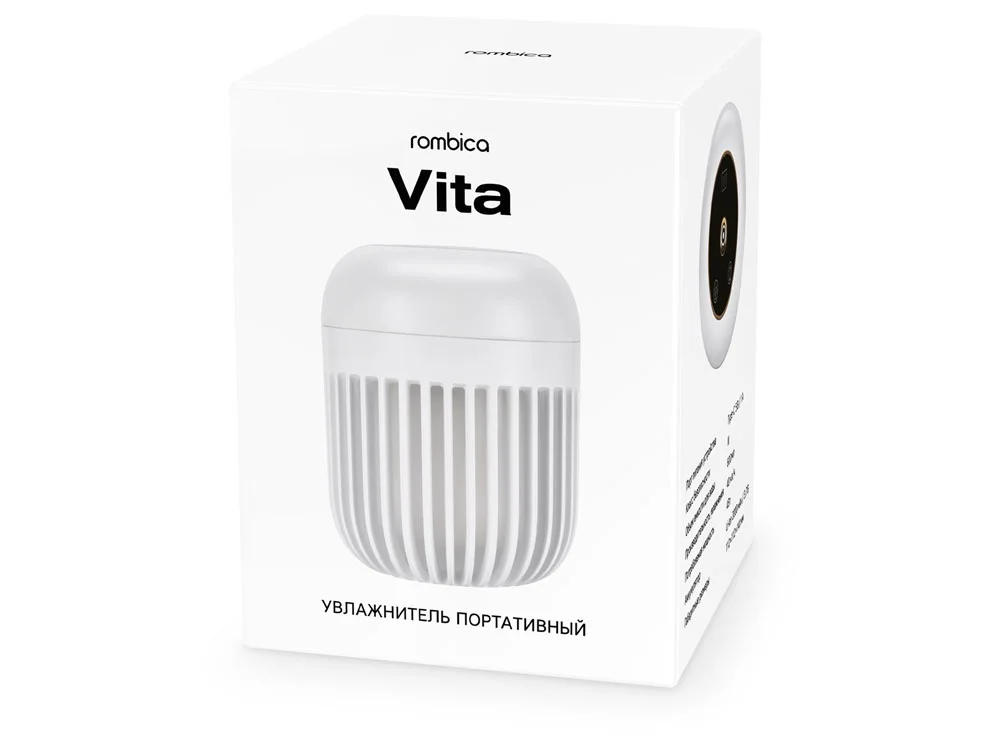Портативный увлажнитель воздуха Vita белый 600 мл - фото 5