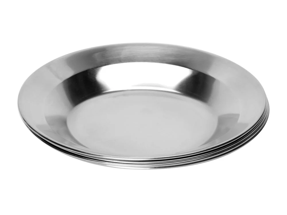 Подарочный набор Пикник в лесу темно-коричневый/бордовый серебристый - фото 4