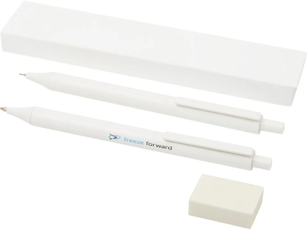 Подарочный набор антибактериальных ручек Salus белый - фото 5