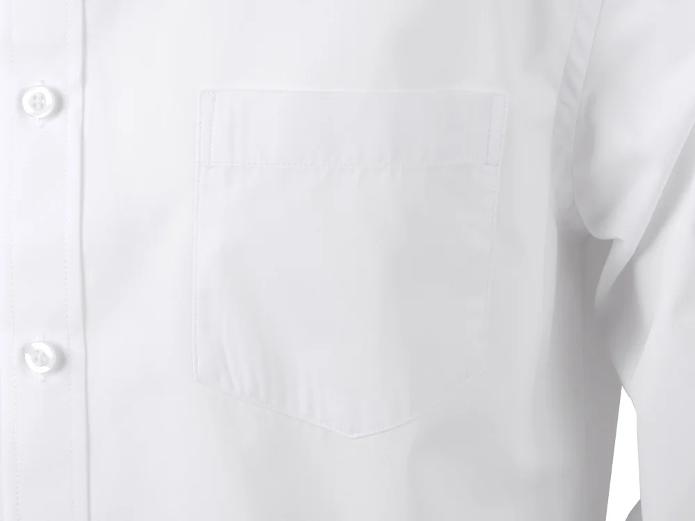 Рубашка Houston мужская с длинным рукавом белый L - фото 4