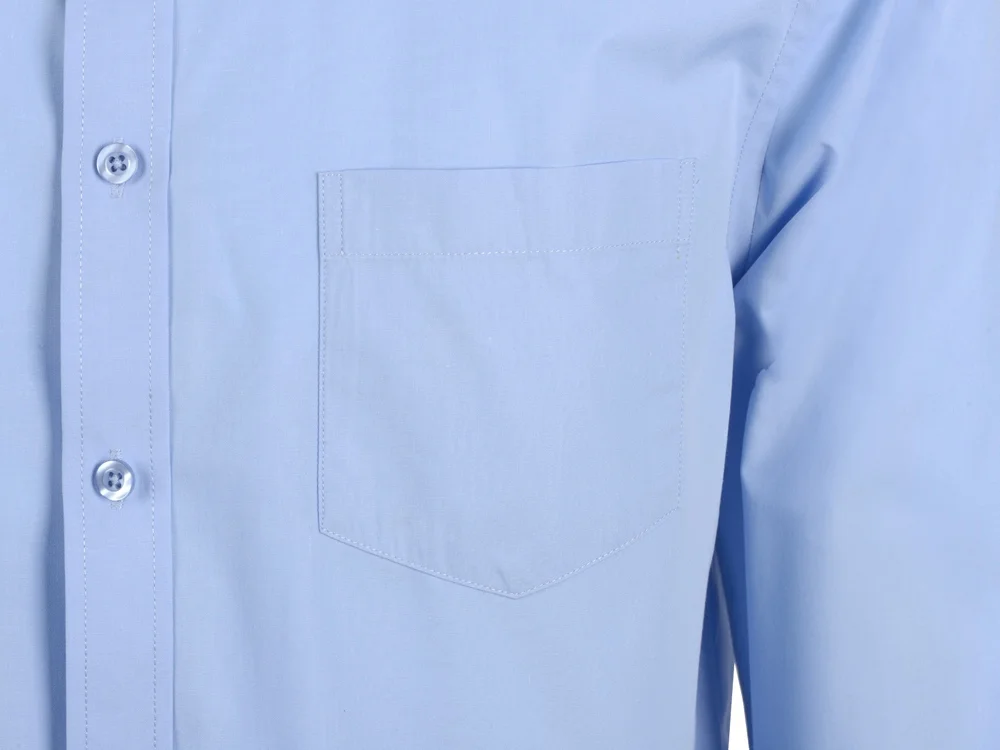 Рубашка «Houston» мужская с длинным рукавом, голубой, L - фото 4