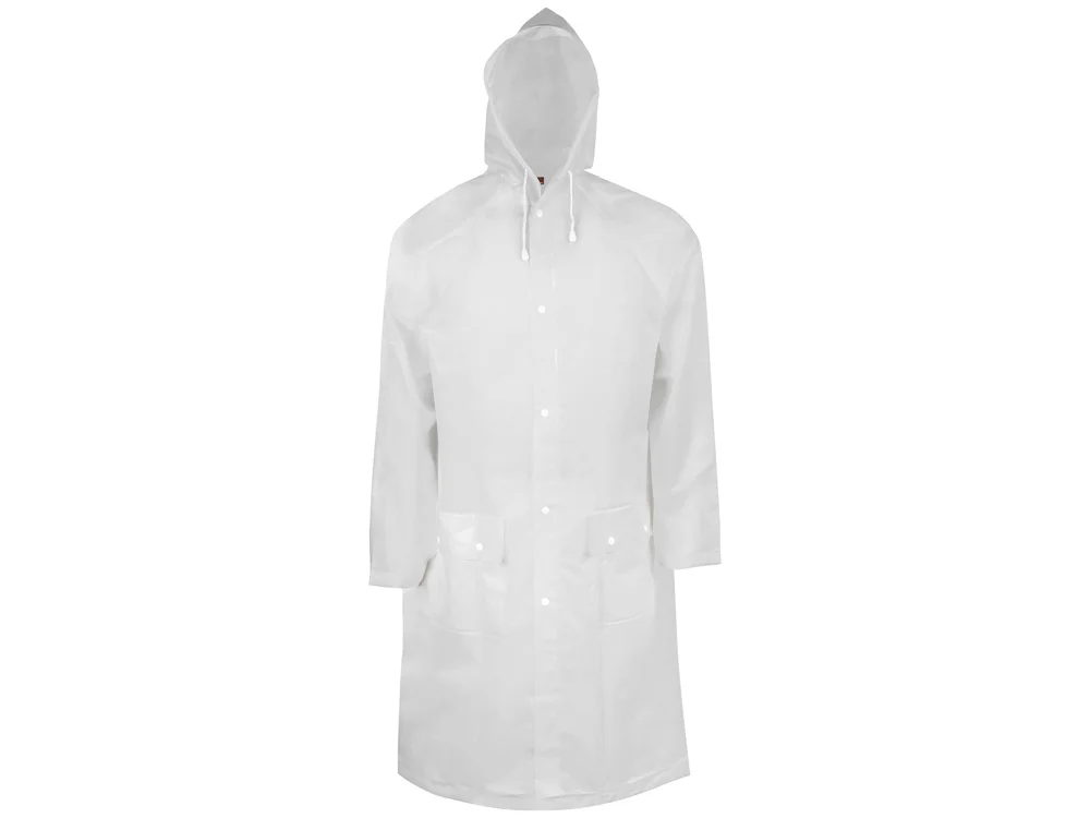 Дождевик «Hawaii pro» c чехлом унисекс, белый, XS-S - фото 3